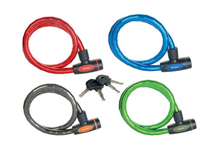 Master Lock Mixed Color Keyed Armoured Cable 1M X 18Mm