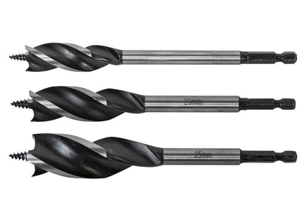 Tri-Point Speed Auger Bit Set, 3 Piece