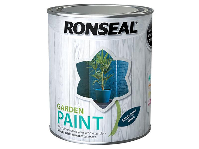 Ronseal Garden Paint Midnight Blue 750Ml