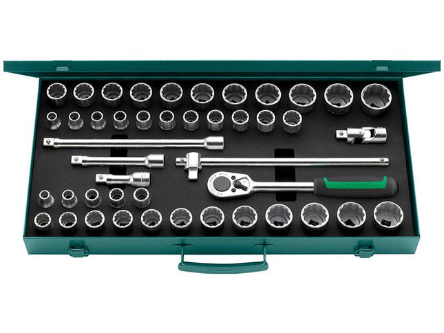 Stahlwille Socket Set Of 45 Bi-Hexagon Af / Metric