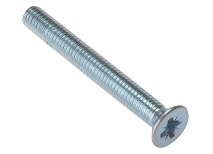 Forgefix Machine Screw Pozi Csk Zp M6 X 30Mm Bag 25