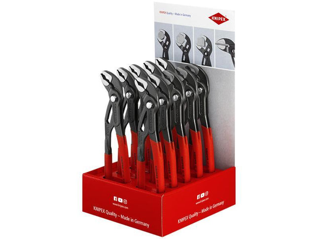 KNIPEX Cobrawaterpump Pliers (Counter Display Of 10 X Kpx8701250)