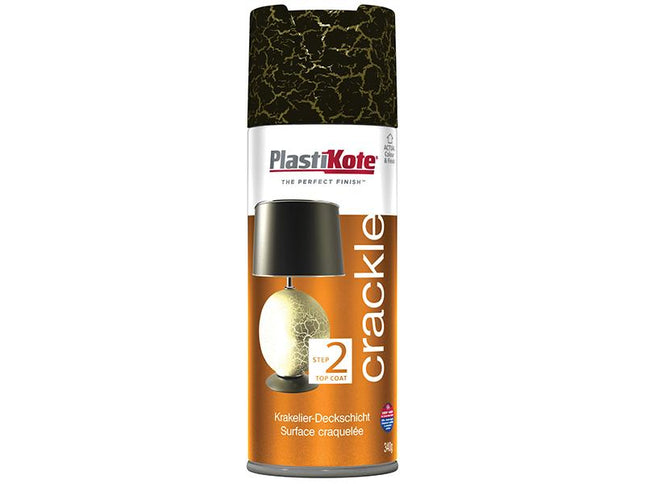 Plastikote Crackle Touch Spray Black 400Ml