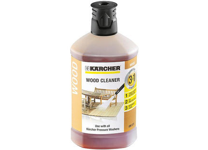 Karcher Wood Cleaner 3-In-1 Plug & Clean (1 Litre)
