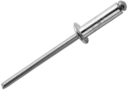 RAPID Standard Aluminium Rivets 4.8 X 16Mm (Bag Of 100)