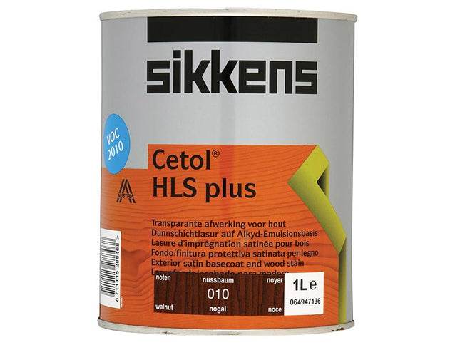 Sikkens Cetol Hls Plus Translucent Woodstain Walnut 1 Litre