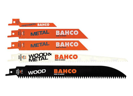 Sabre Saw Blade Set, 5 Piece