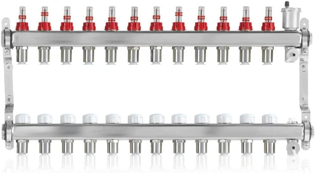 John Guest Speedfit Underfloor Heating Man12/3 Manifold - 12 Zone