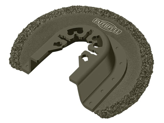 Faithfull Multi-Functional Tool Carbide Grit Radial Saw Blade 65Mm