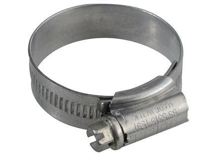 Jubilee (Size 1X)  Zinc Protected Hose Clip 30 - 40Mm (1.1/8 - 1.5/8In)