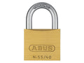 ABUS Mechanical 55/40Mm Brass Padlock Keyed Alike 5401