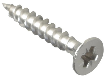 Forgefix Multi-Purpose Pozi Screw Csk St Stainless Steel 4.0 X 25Mm Box 200