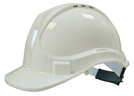 Scan Deluxe Safety Helmet White