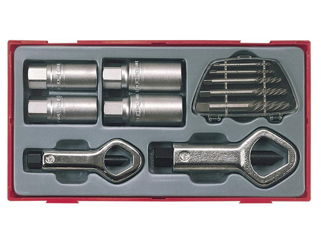 Teng Ttsn11 11 Piece Stud & Nut Remover Set