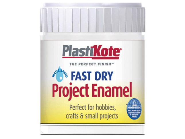 Plastikote Fast Dry Enamel Paint B26 Bottle Clear 59Ml