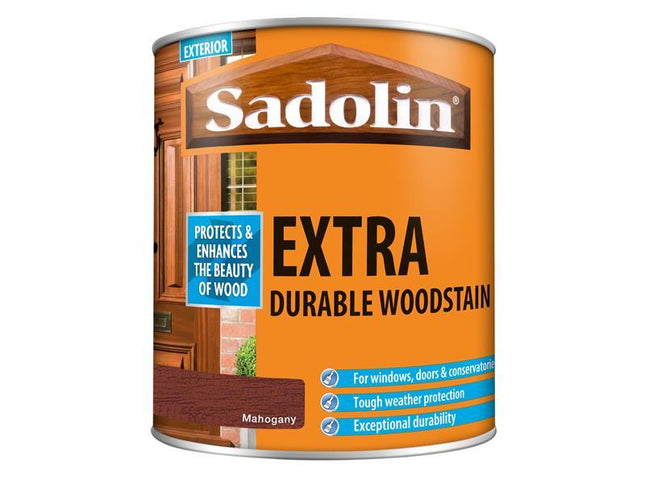 Sadolin Extra Durable Woodstain Mahogany 1 Litre