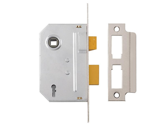 Yale Locks Pm320 3 Lever Mortice Sashlock Polished Chrome 79Mm 3In