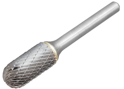 Dormer Solid Carbide Bright Rotary Burr Ball Nosed Cylinder 3 X 3Mm