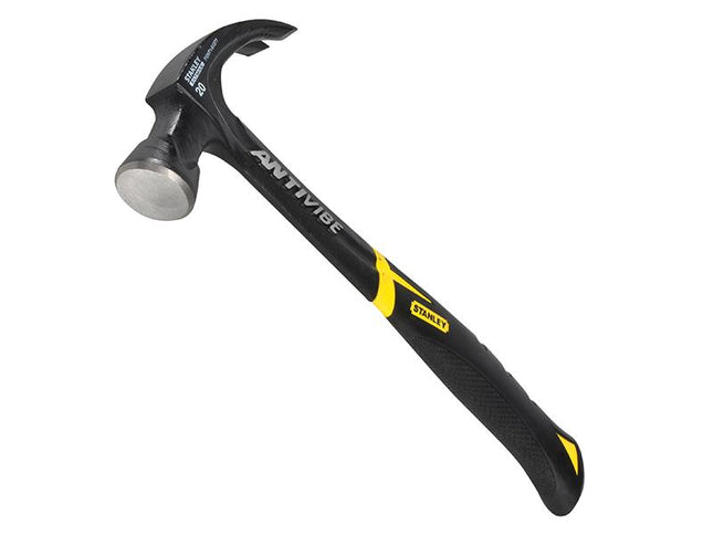 Stanley Tools Fatmax Antivibe All Steel Curved Claw Hammer 570G (20Oz)