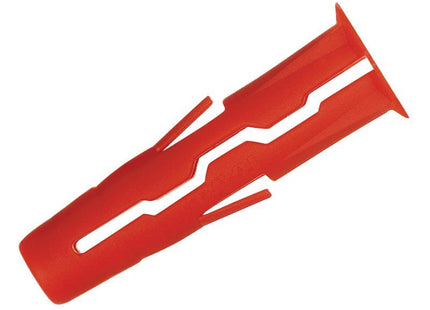 Rawlplug Red Uno Plugs 6 X 28Mm (Pack 1000)
