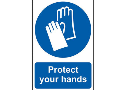 Scan Protect Your Hands - Pvc 200 X 300Mm