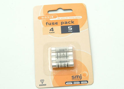 Smj 5A Fuses (Pack Of 4)