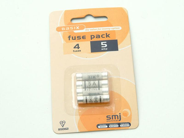 Smj 5A Fuses (Pack Of 4)
