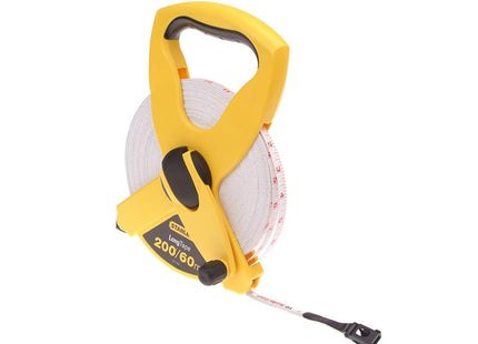 Stanley Tools Open Reel Fibreglass Tape 60M/200Ft (Width 13Mm)