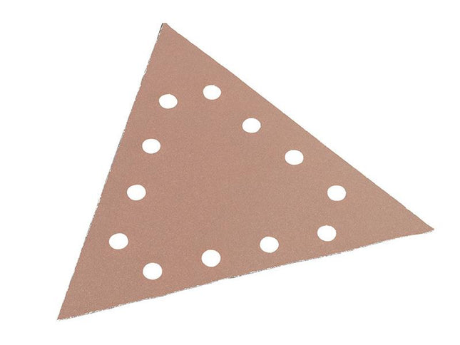 Flex Power Tools Sanding Paper Hook & Loop Triangle 80 Grit Pack 25