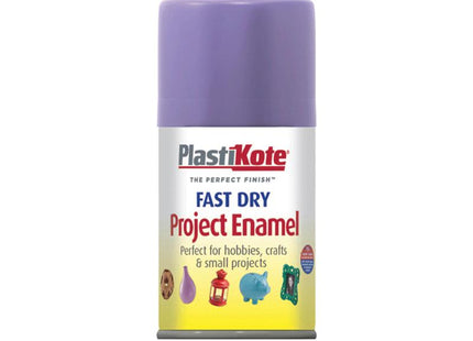 Plastikote Fast Dry Enamel Aerosol Lavender 100Ml