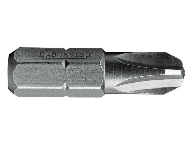 Stanley Tools Phillips 3Pt Bit 25Mm (Box Of 25)