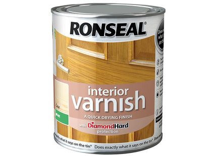 Ronseal Interior Varnish Quick Dry Matt Clear 250Ml