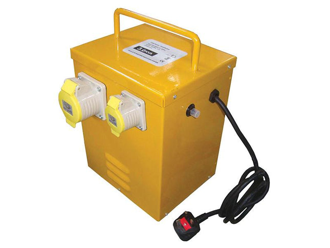 Faithfull Power Plus Heater Transformer 3Kva Continuous Rate