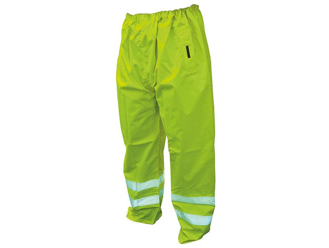 Scan Hi-Vis Yellow Motorway Trousers - Xxl (48In)