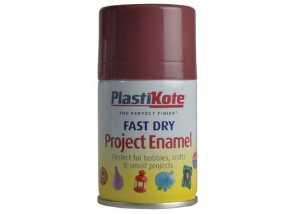 Plastikote Fast Dry Enamel Aerosol Aubergine 100Ml