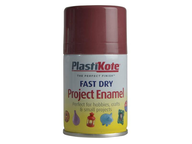 Plastikote Fast Dry Enamel Aerosol Aubergine 100Ml