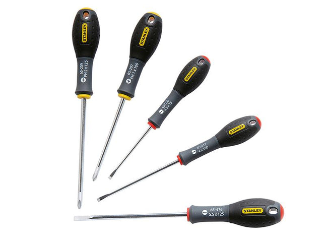 Stanley Tools Fatmax Screwdriver Set, 5 Piece Sl/Ph