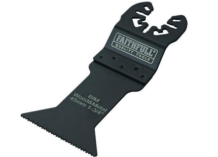Faithfull Bi-Metal Flush Cut Wood/Metal Blade 44Mm