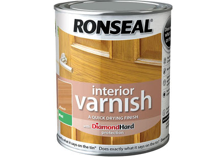Ronseal Interior Varnish Quick Dry Matt Beech 250Ml