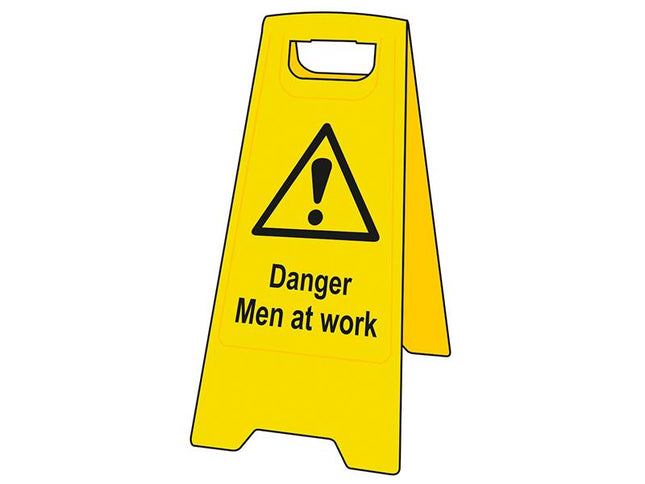 Scan Heavy-Duty 'A' Board: Danger Men At Work