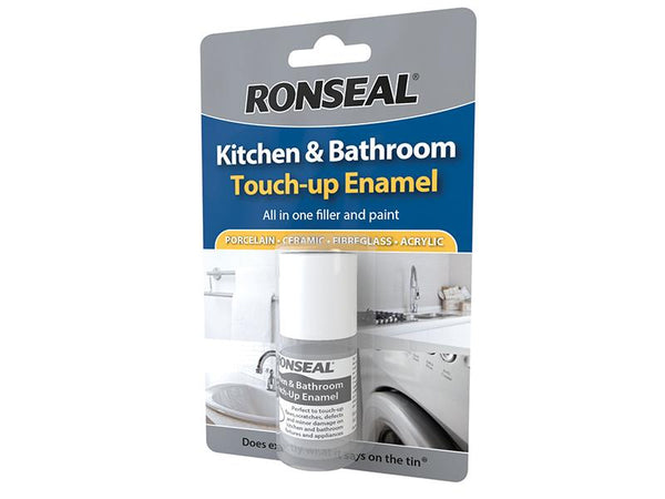 Ronseal Kitchen & Bathroom Touch-Up Enamel 10Ml