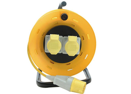 Faithfull Power Plus Cable Reel 25M 16 Amp 1.5Mm Cable 110V