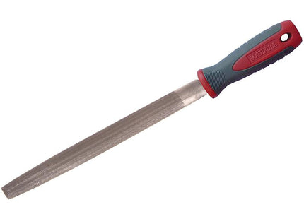 Faithfull Handled Half-Round Second Cut Engineers File 250Mm (10In)