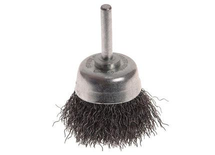 Faithfull Wire Brush Shaft Mounted 50Mm X 20Mm 0.30Mm
