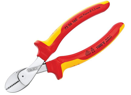 KNIPEX Vde X-Cut Compact Diagonal Cutter 160Mm