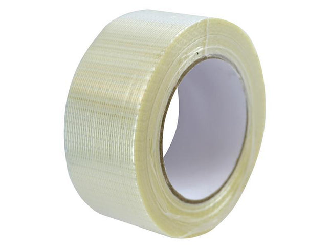 Faithfull Reinforced Crossweave Tape 50Mm X 50M