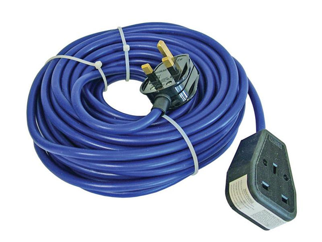 Faithfull Power Plus Trailing Lead 240 Volt 13 Amp 1.5Mm Cable 14 Metre