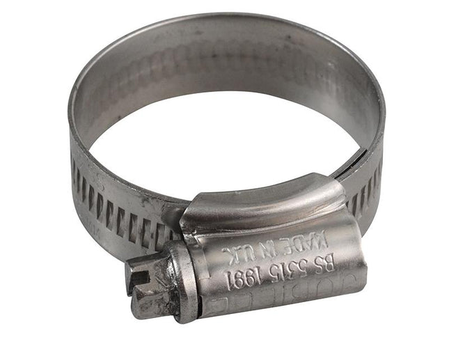 Jubilee (Size 1)  Stainless Steel Hose Clip 25 - 35Mm (1 - 1.3/8In)