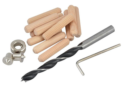 Faithfull Dowel Kit 10Mm Drill & Points