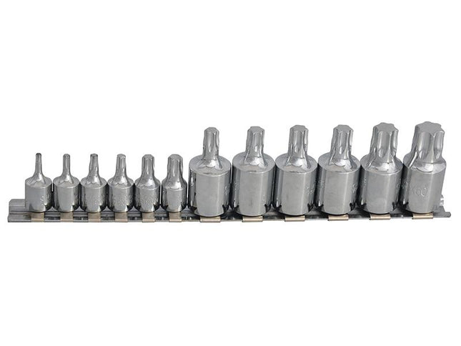 Bluespot Tools Torx Socket Set Of 12 1/4 & 3/8In Square Drive